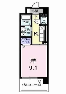 サンシャインスクエアⅠ【3階】の間取り