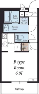 リブリ・リトルズ豊洲【3階】の間取り