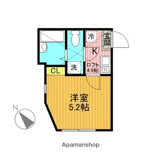 ヴィクトワール【2階】の間取り
