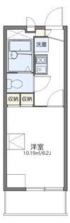 レオパレスやたみ【2階】の間取り