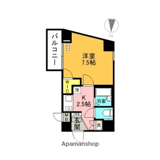 東京都品川区旗の台3丁目【マンション】の間取り