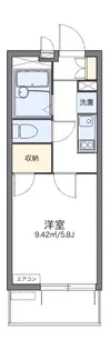 レオパレスREI【2階】の間取り