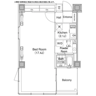 エルスタンザ代官山【8階】の間取り