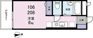 ドルフ武蔵新田【1階】の間取り