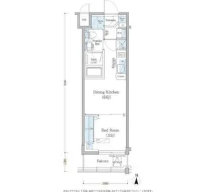 アーバネックス深川住吉【7階】の間取り