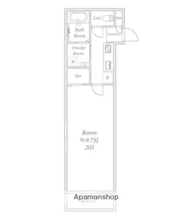 バイベリー【3階】の間取り