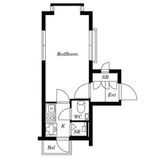アサカシオン瀬田【2階】の間取り