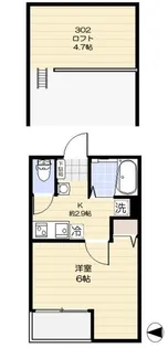 コンフィア目黒本町【3階】の間取り