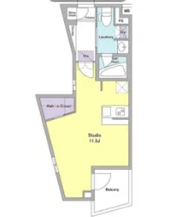 アジールコート西馬込【3階】の間取り