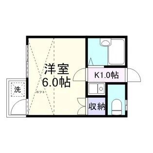 ヴェルメゾン船橋【2階】の間取り