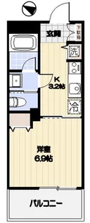 六本木グランドタワーレジデンス【5階】の間取り