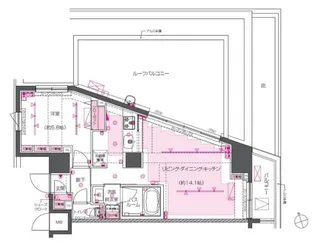 ZOOM戸越銀座【3階】の間取り