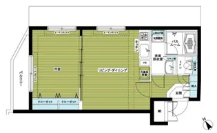 フェニックス高田馬場弐番館【3階】の間取り