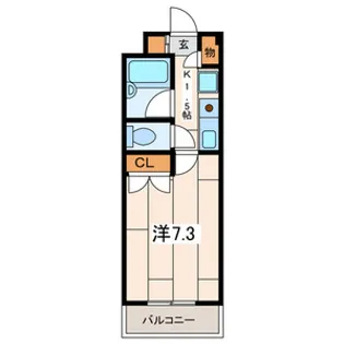 ヴァンテアン矢向【3階】の間取り