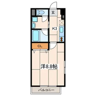 ヴィヴレ35【1階】の間取り