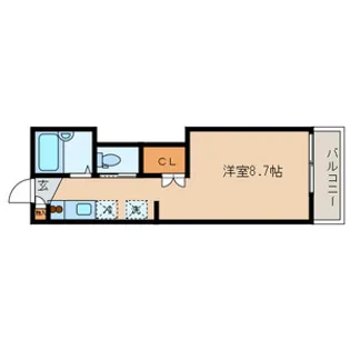 フレンドリーWEST【1階】の間取り