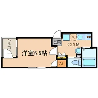 エステル木場【2階】の間取り