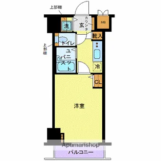 トーシンフェニックス初台弐番館【2階】の間取り