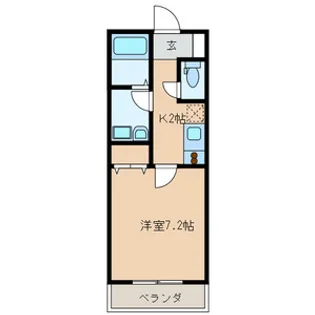 ヴェルジュ【2階】の間取り