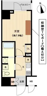オーキッドレジデンス上野【0805号室】の間取り