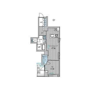 RODIA日本橋茅場町【7階】の間取り