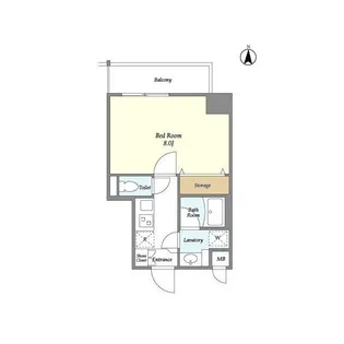 SUNRISE OMORI【5階】の間取り