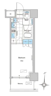 ルフォンプログレ清澄白河プレミア【11階】の間取り