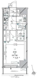 クレイシア三軒茶屋【2階】の間取り