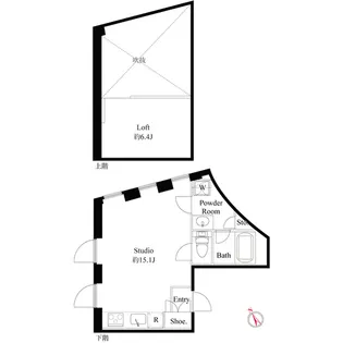 AND MC【1階】の間取り