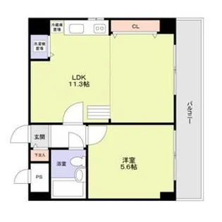 サークビルズ【10階】の間取り