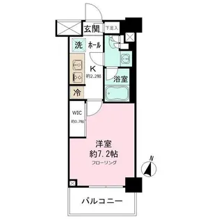 JP NOIE 亀戸【4階】の間取り