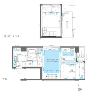 ZOOM広尾【6階】の間取り