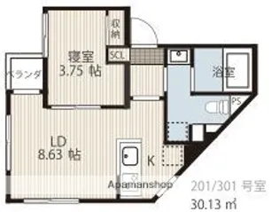 FELIZ【2階】の間取り