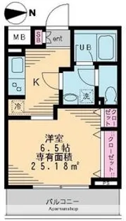 東京都江東区古石場3丁目【マンション】の間取り