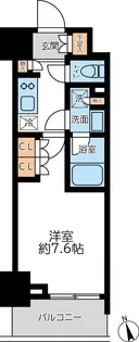 プライマル浅草言問通【5階】の間取り