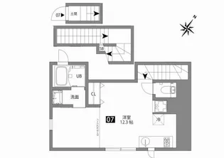 文京大塚テラス【3階】の間取り