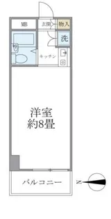 番衆エムエスビル【7階】の間取り