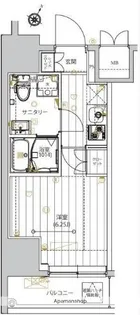 レガリス品川サウス【8階】の間取り