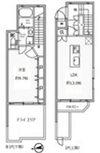 東京都港区白金3丁目【マンション】の間取り