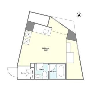 エスタート等々力【2階】の間取り