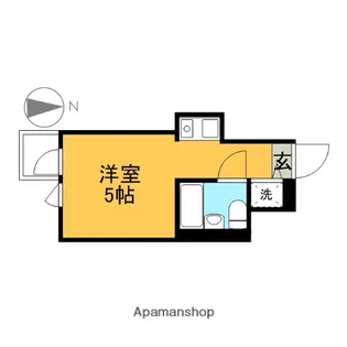 扶桑ハイツ経堂【2階】の間取り
