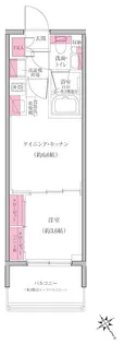 レジディア門前仲町プレイス【10階】の間取り