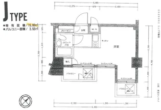 トップ不動前【6階】の間取り