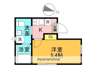 KーHOUSE南太田【102号室】の間取り