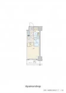 リビオメゾン戸越銀座【12階】の間取り