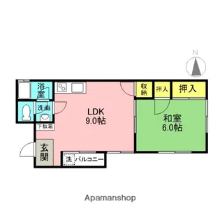 第二富田ビル【3階】の間取り