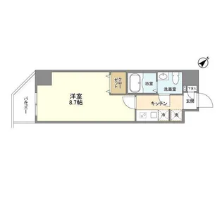 アルファコート王子2【2階】の間取り