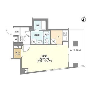 プレール学芸大学参番館【5階】の間取り