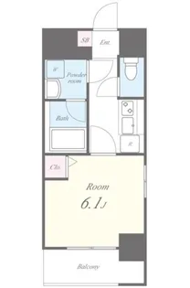 IMPERIAL K’S VILLA【1階】の間取り