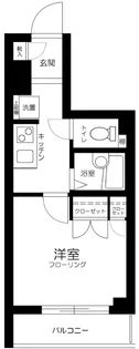 東京都大田区中馬込2丁目【マンション】の間取り